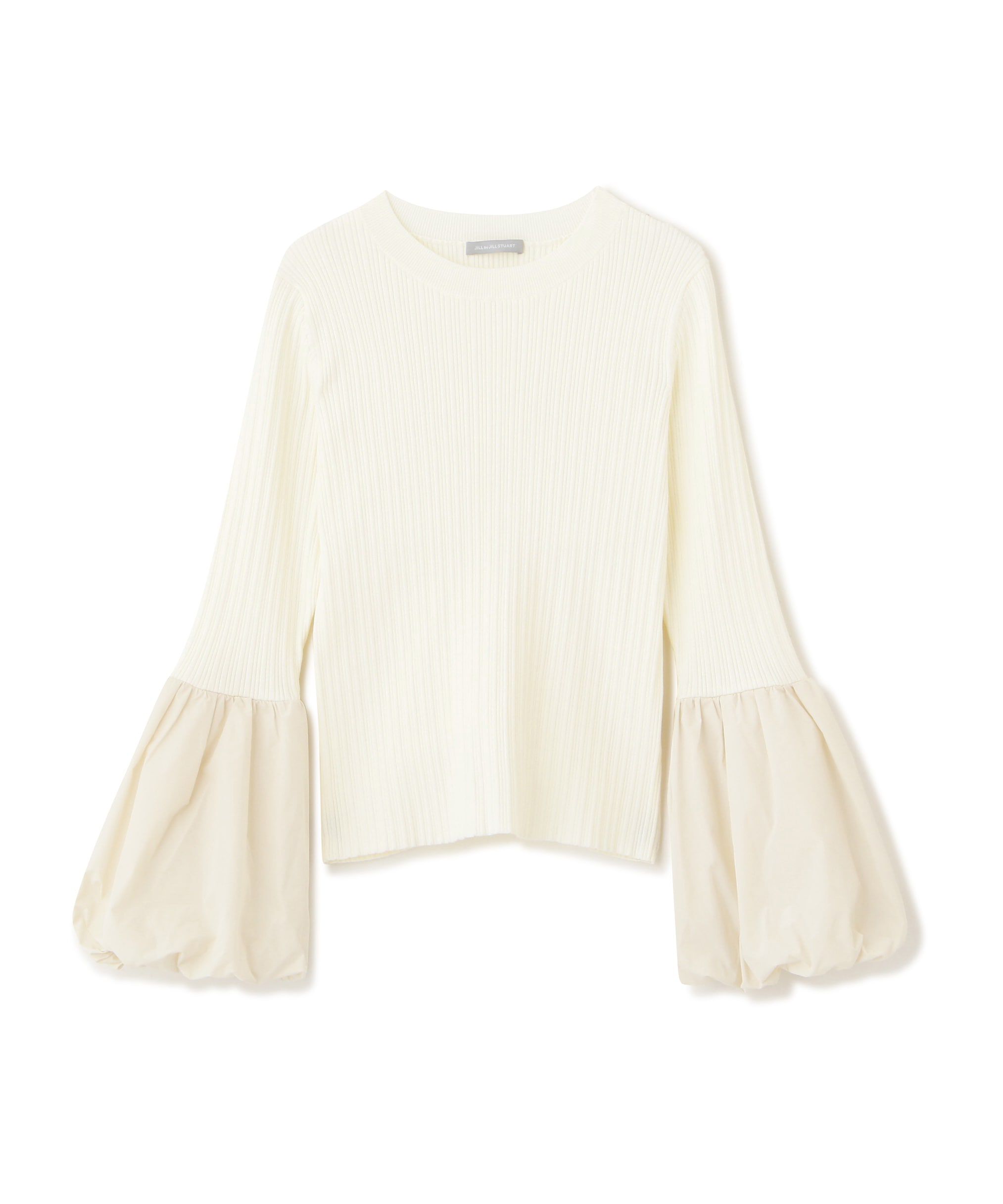  「イソザイコンビベルスリーブニットトップス」|ニット・セーター|