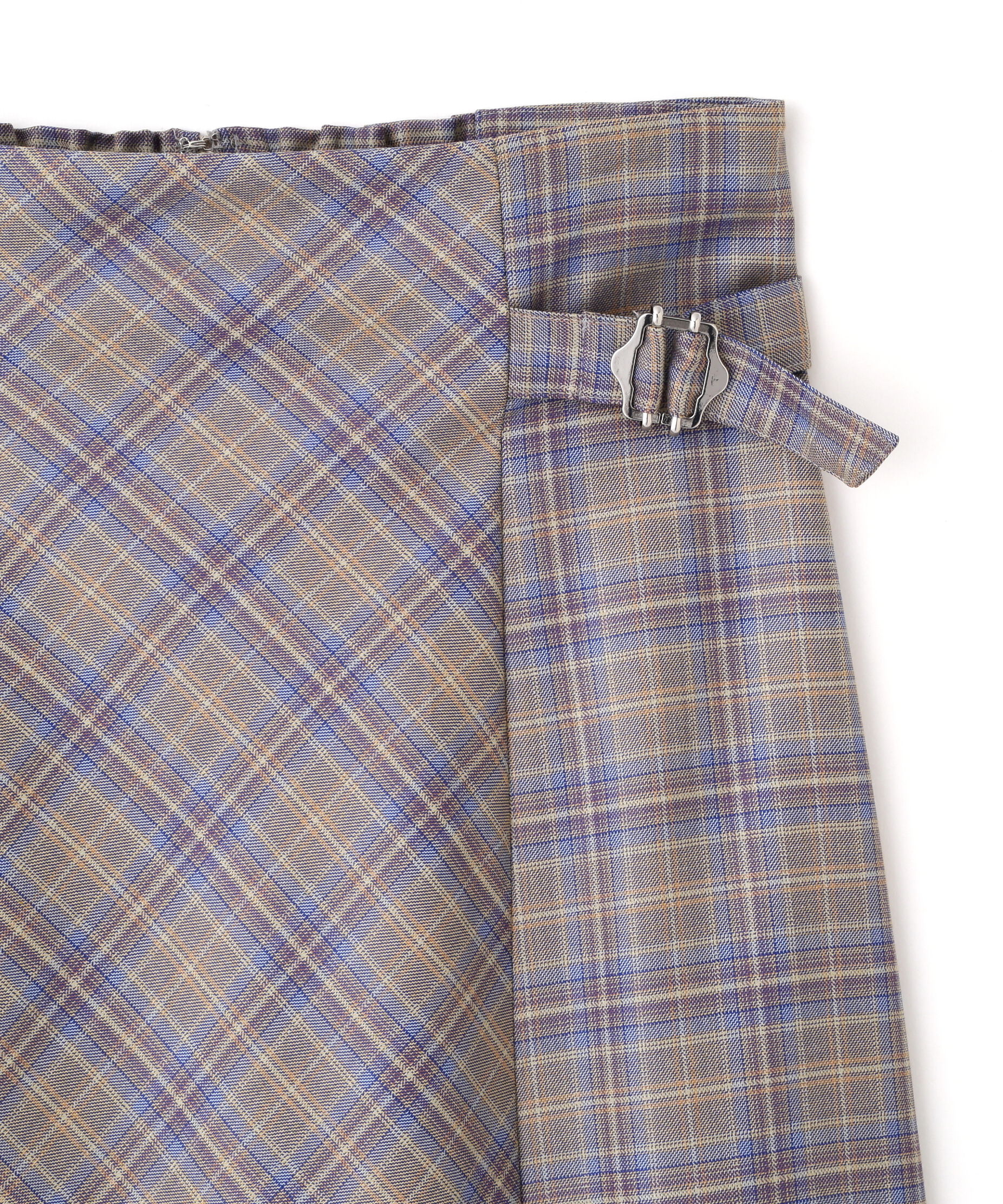  「チェックマーメイドスカート」|スカート|