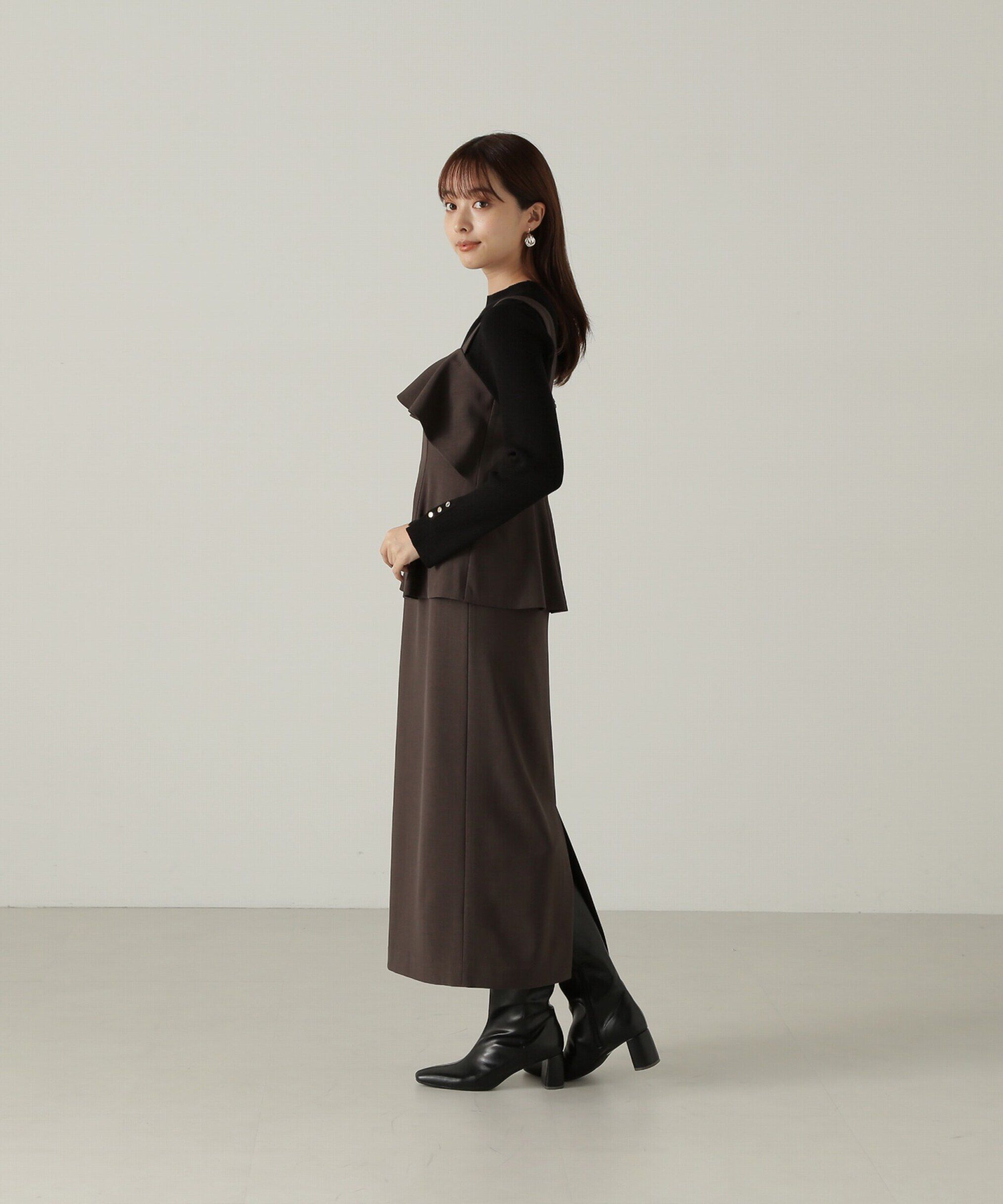 PROPORTION BODY DRESSING「ペプラムタイトジャンスカ　24AW」|ワンピース|