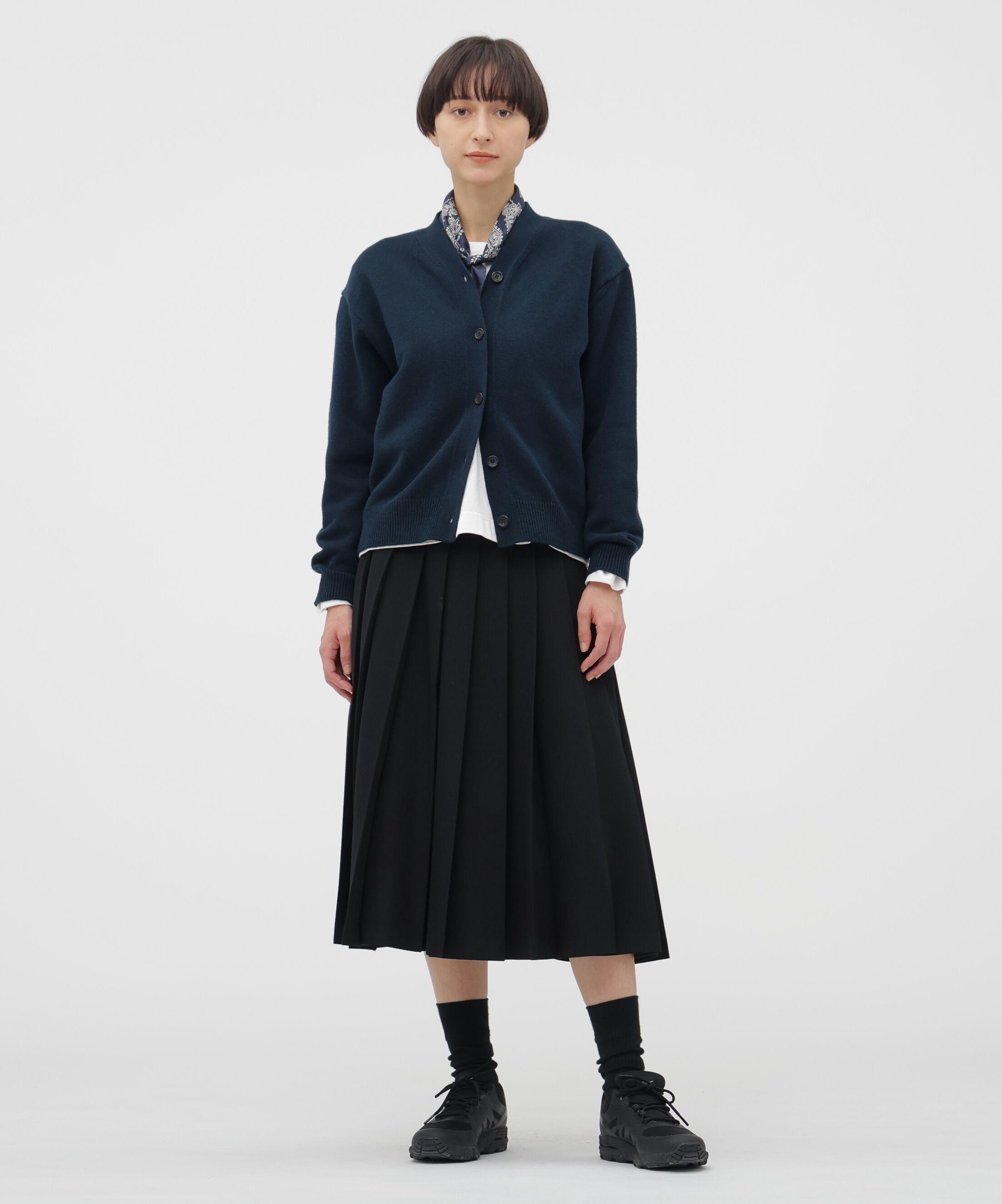  「BARATHEA WOOL BLEND SKIRT」|スカート|
