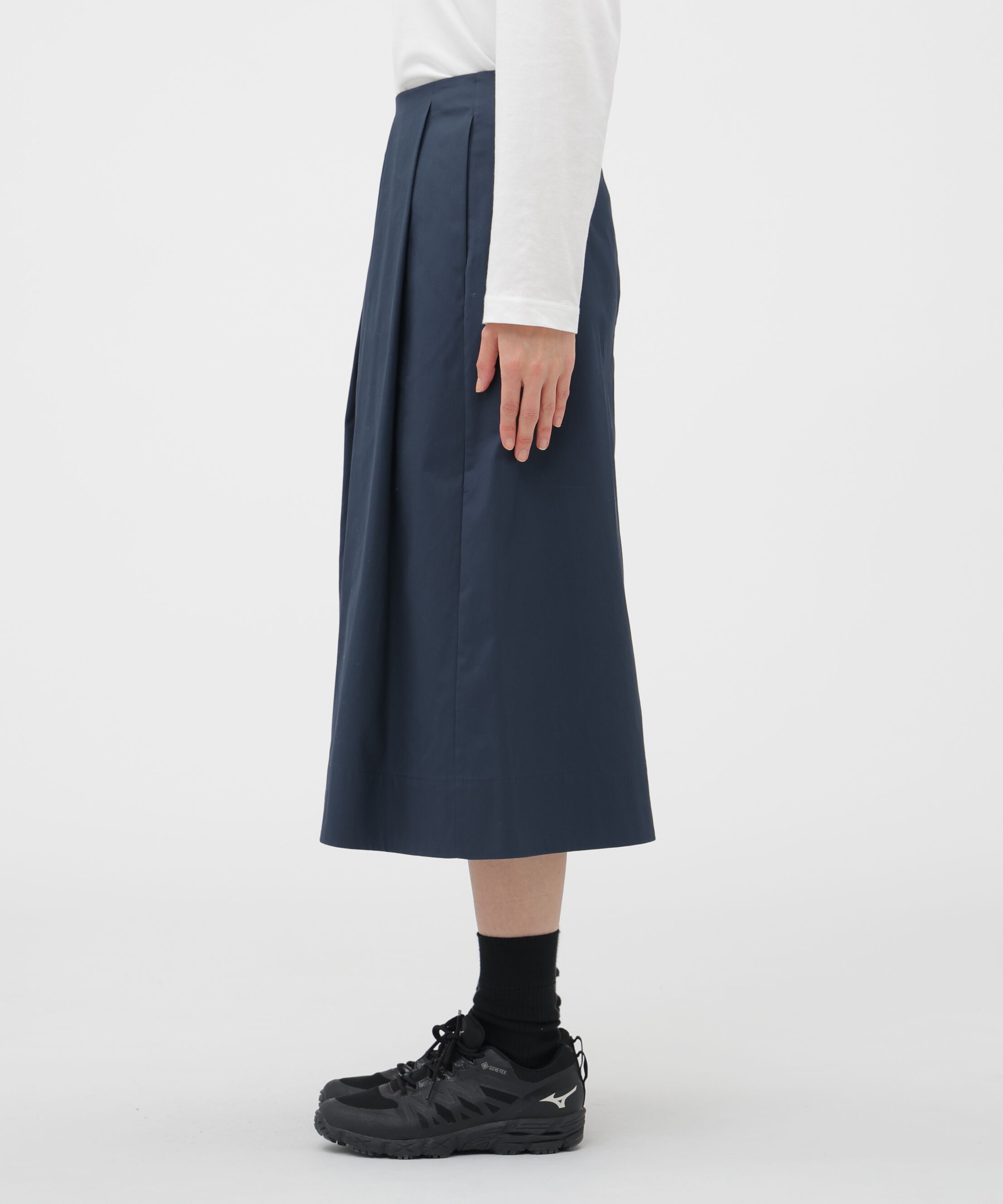  「SOFT BRUSHED COTTON TWILL SKIRT」|スカート|