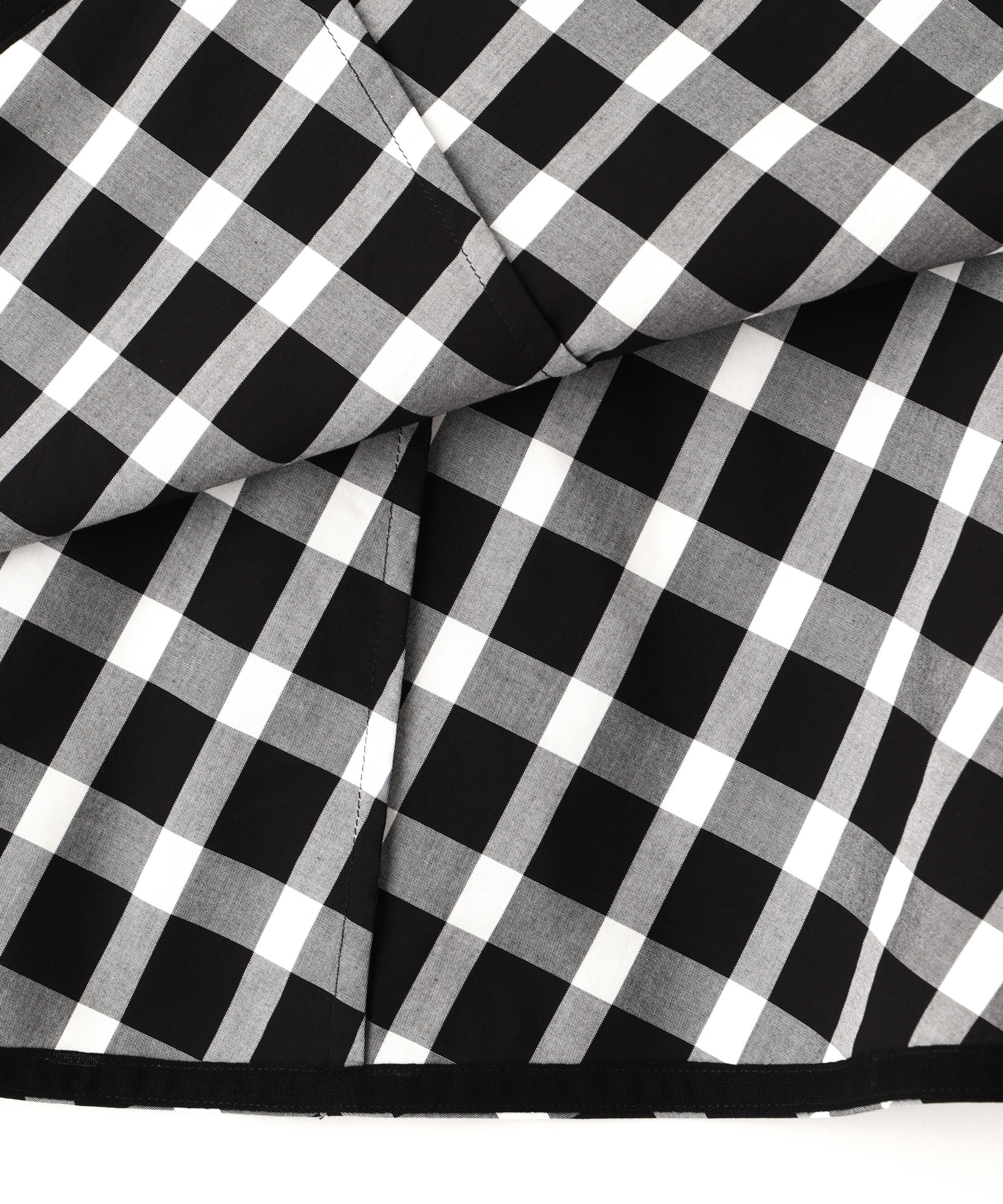  「COTTON CHECK SKIRT」|スカート|