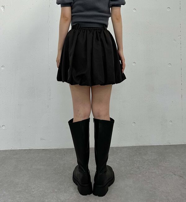 archives「ベルト付きバルーンミニスカート」|スカート|