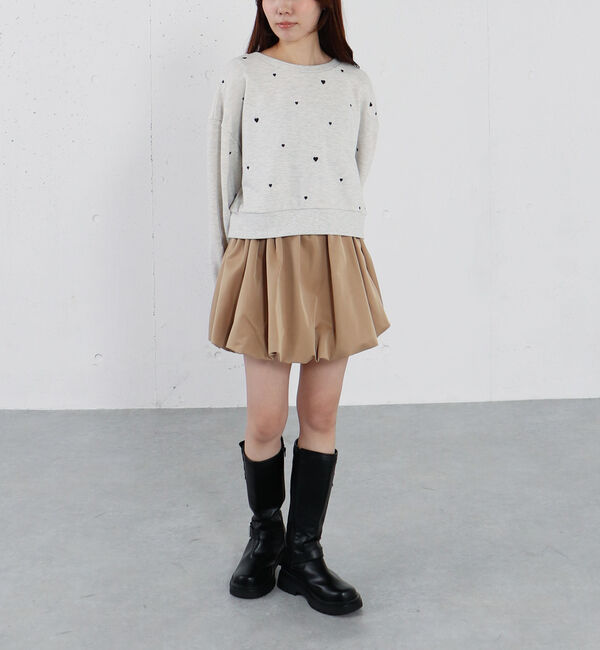 archives「ベルト付きバルーンミニスカート」|スカート|