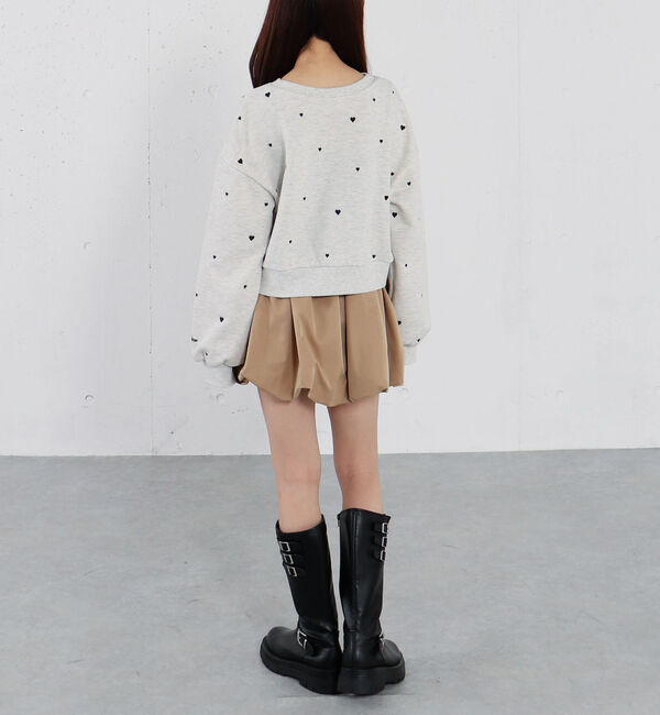 archives「ベルト付きバルーンミニスカート」|スカート|