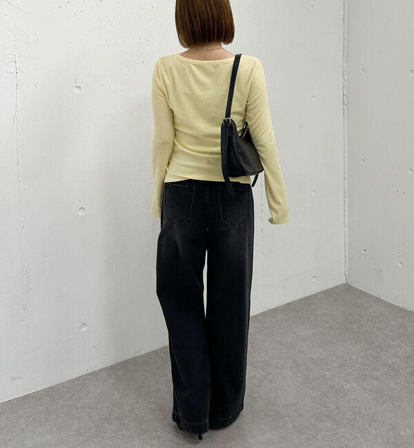 archives「ボタンギャザーＶネックＴＯＰＳ」|Tシャツ・カットソー|