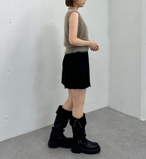 archives「サイドプリーツミニスカート」|スカート|