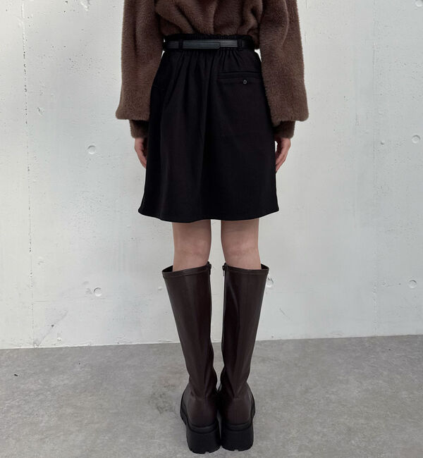 archives「ウールライク台形ミニスカート」|スカート|