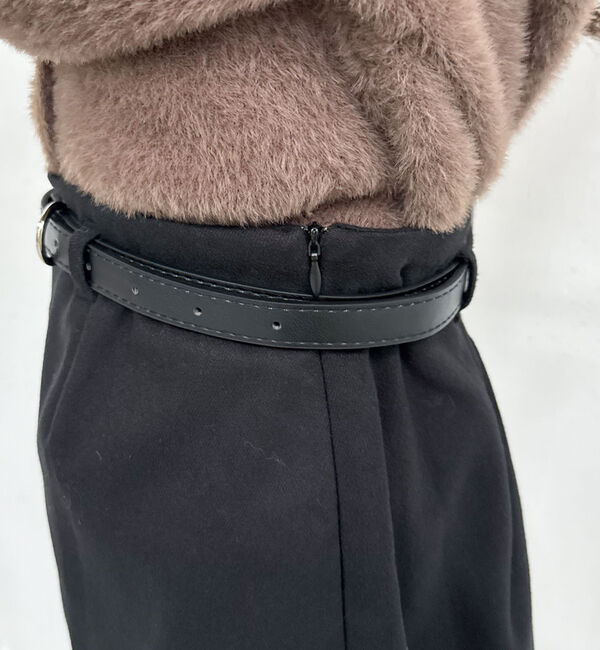 archives「ウールライク台形ミニスカート」|スカート|