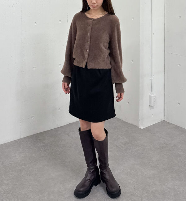 archives「ウールライク台形ミニスカート」|スカート|