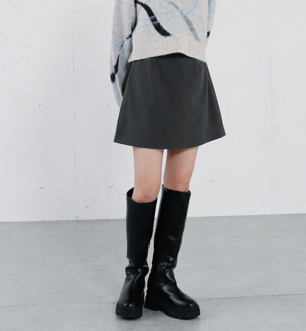 archives「ベルト付きチェックアソート台形ミニＳＫ」|スカート|