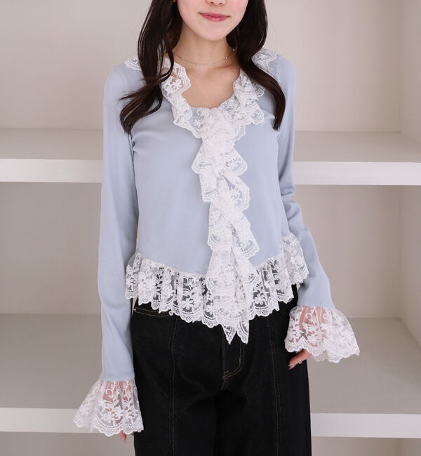 archives「ドッキングレースフリルカットＴＯＰＳ」|Tシャツ・カットソー|