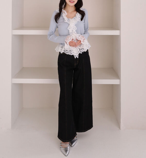 archives「ドッキングレースフリルカットＴＯＰＳ」|Tシャツ・カットソー|