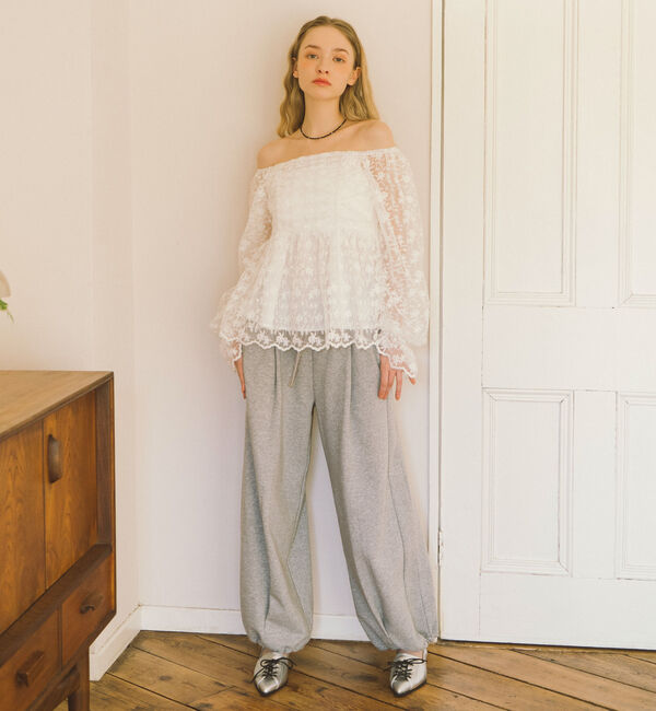 archives「刺繍レース２ｗａｙオフショルブラウス」|シャツ・ブラウス|