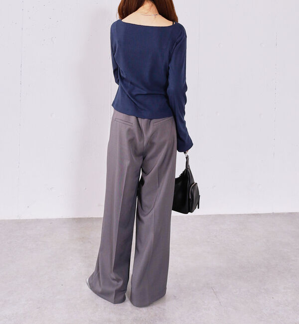 archives「【ＯＮかわ】２ｗａｙアシメボタンカットＴＯＰＳ」|Tシャツ・カットソー|