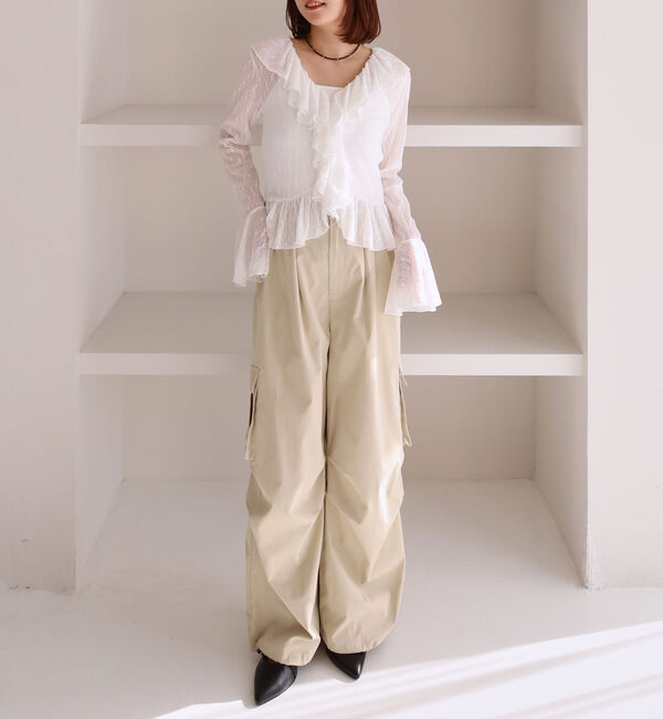 archives「カットレースラッフルフリルＴＯＰＳ」|Tシャツ・カットソー|