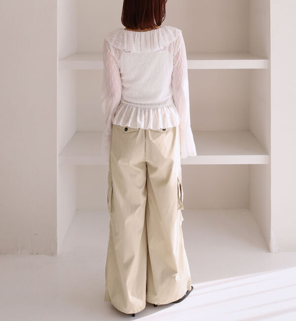 archives「カットレースラッフルフリルＴＯＰＳ」|Tシャツ・カットソー|