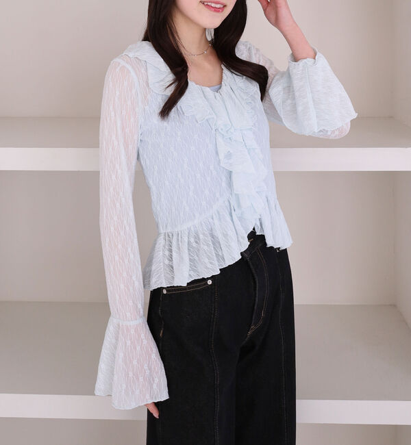 archives「カットレースラッフルフリルＴＯＰＳ」|Tシャツ・カットソー|