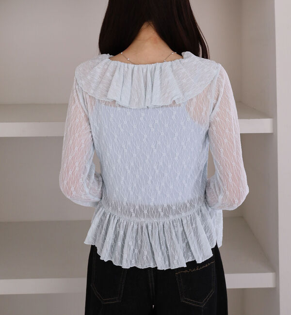 archives「カットレースラッフルフリルＴＯＰＳ」|Tシャツ・カットソー|