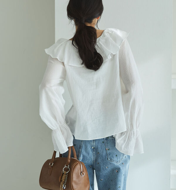 archives「ラッフルフリルブラウス」|シャツ・ブラウス|