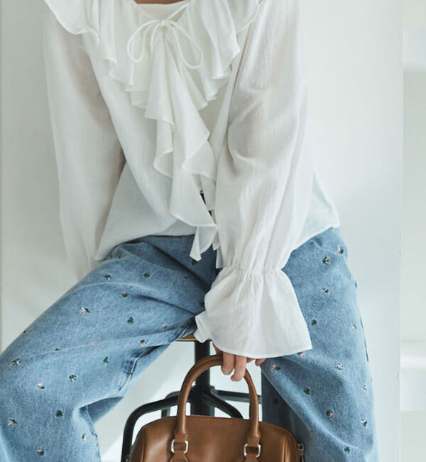 archives「ラッフルフリルブラウス」|シャツ・ブラウス|