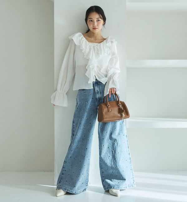 archives「ラッフルフリルブラウス」|シャツ・ブラウス|