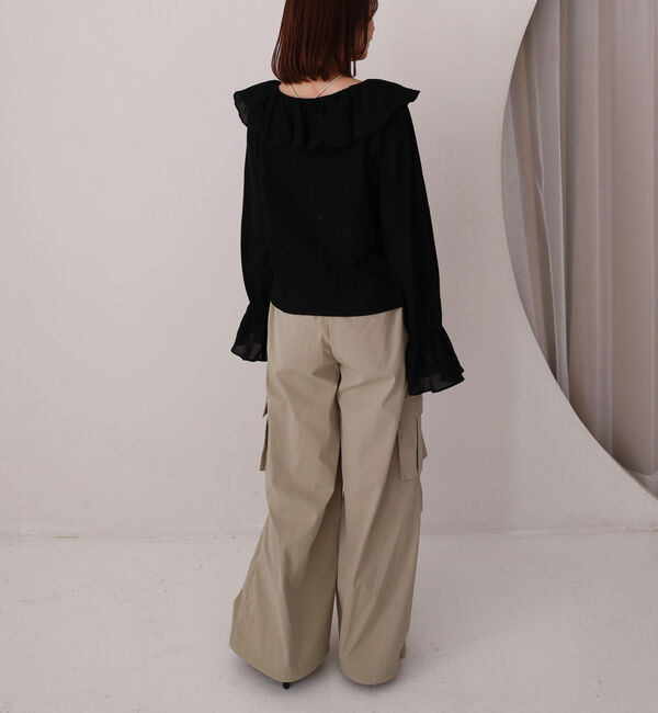 archives「ラッフルフリルブラウス」|シャツ・ブラウス|