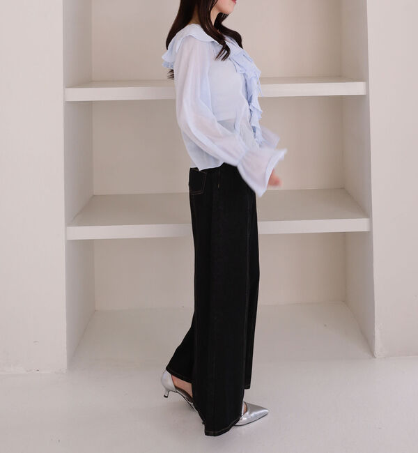 archives「ラッフルフリルブラウス」|シャツ・ブラウス|