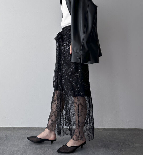 Doux archives「【ＹＯＬＯ】Ｌａｃｅ　Ｓｋｉｒｔ」|スカート|