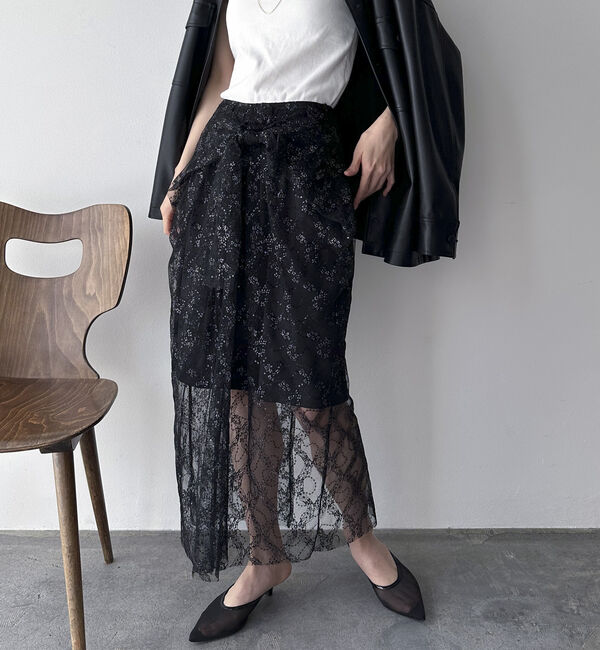 Doux archives「【ＹＯＬＯ】Ｌａｃｅ　Ｓｋｉｒｔ」|スカート|