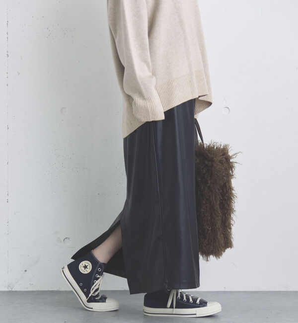 Doux archives「ストレッチレザータイトスカート」|スカート|