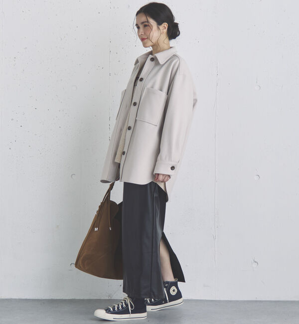 Doux archives「ストレッチレザータイトスカート」|スカート|