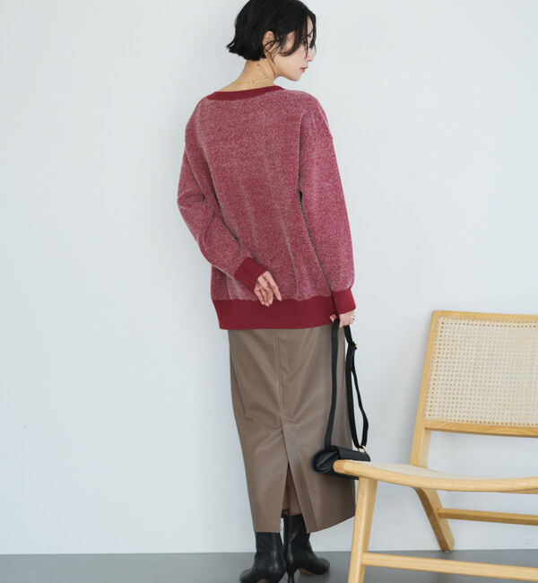 Doux archives「ストレッチレザータイトスカート」|スカート|