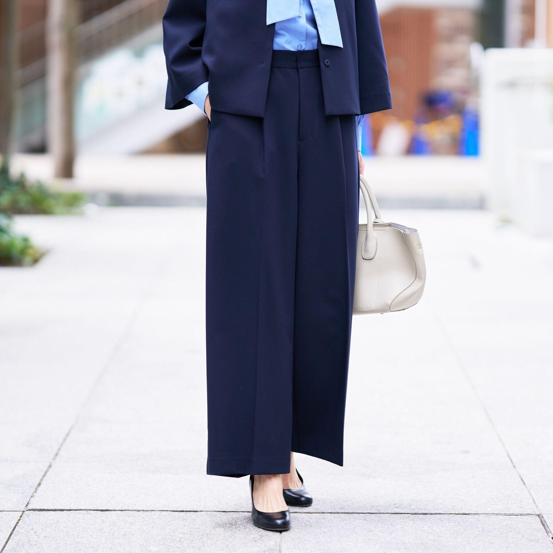 Dessin「【入卒/セレモニー/セットアップ可能】ダブルクロスワイドパンツ」|その他|