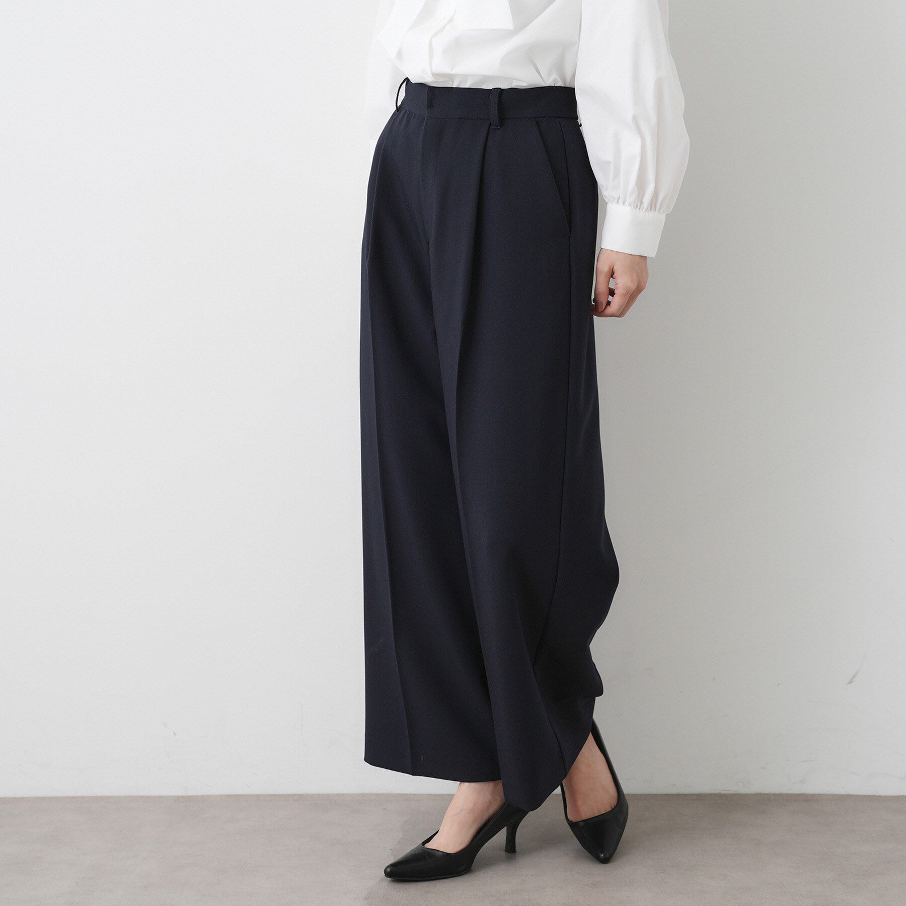 Dessin「【入卒/セレモニー/セットアップ可能】ダブルクロスワイドパンツ」|その他|