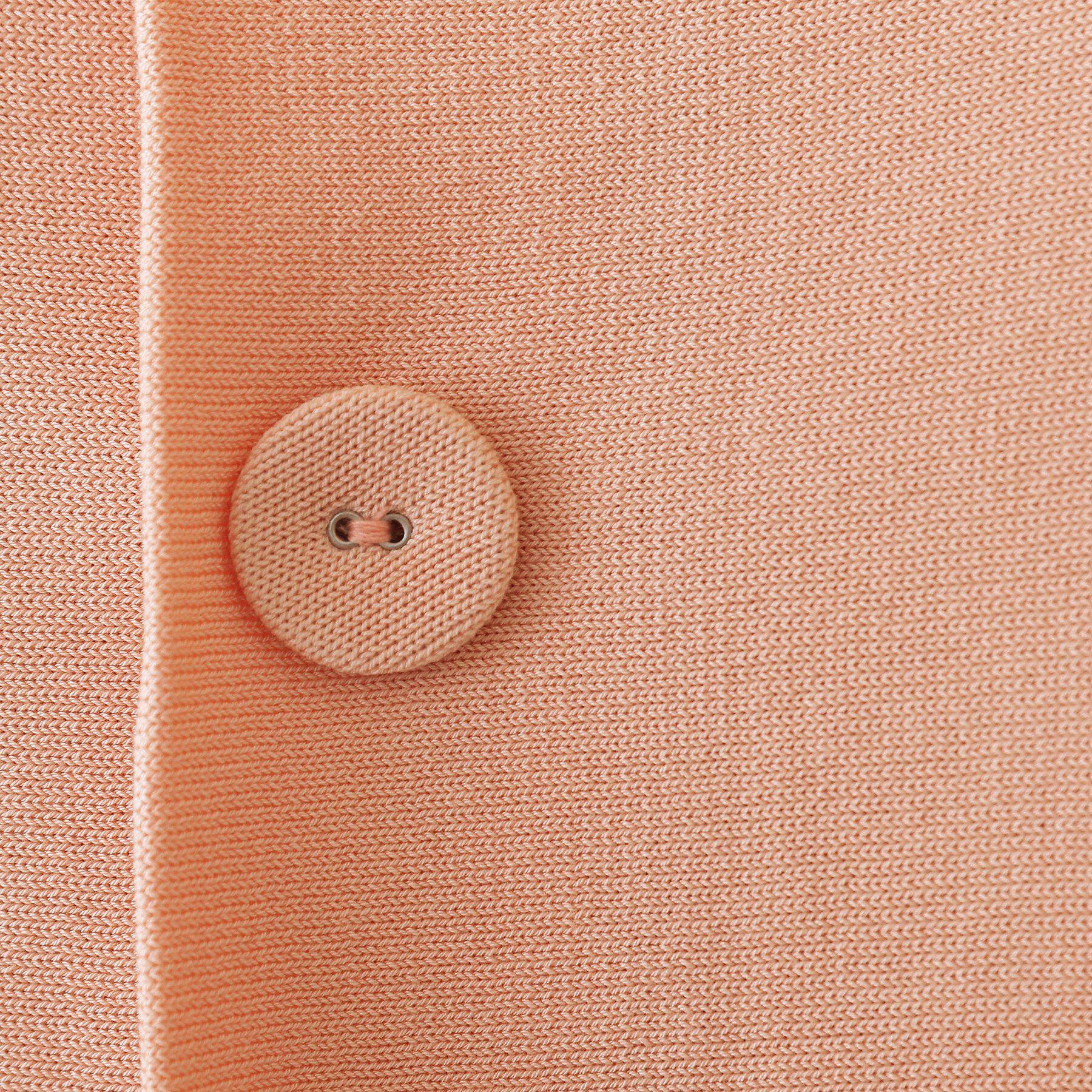 Dessin「【洗える】後ろボタンニットプルオーバー七分袖」|ニット・セーター|