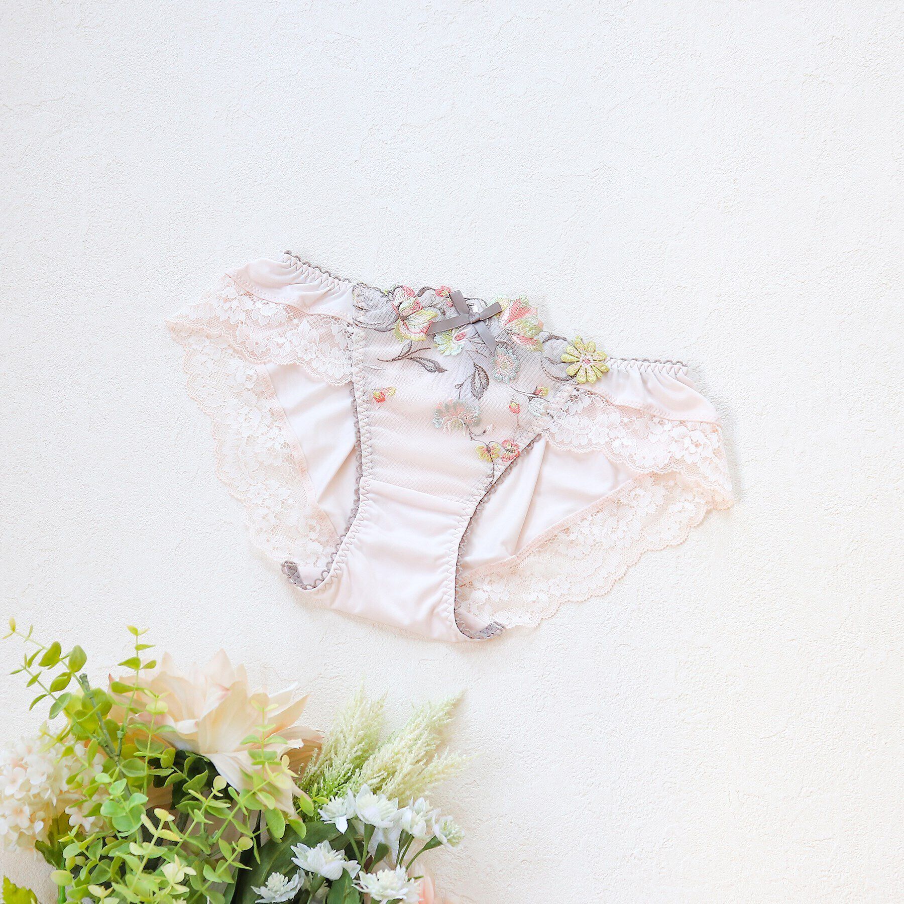 Risa Magli「レンヌ ノーマルショーツ」|インナー|オレンジ(065)