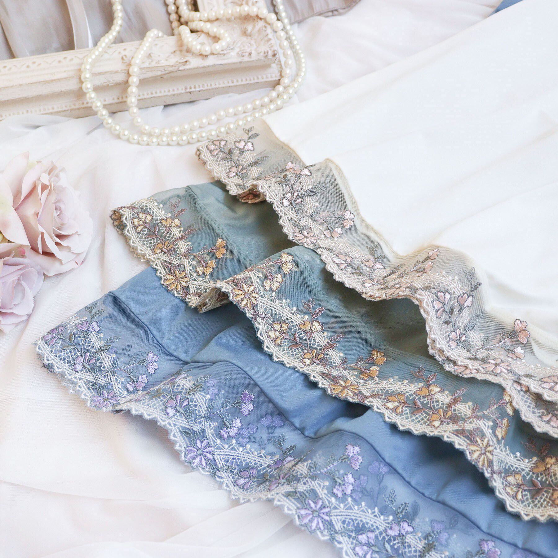 Risa Magli「フロリーナ スリップ」|キャミソール|