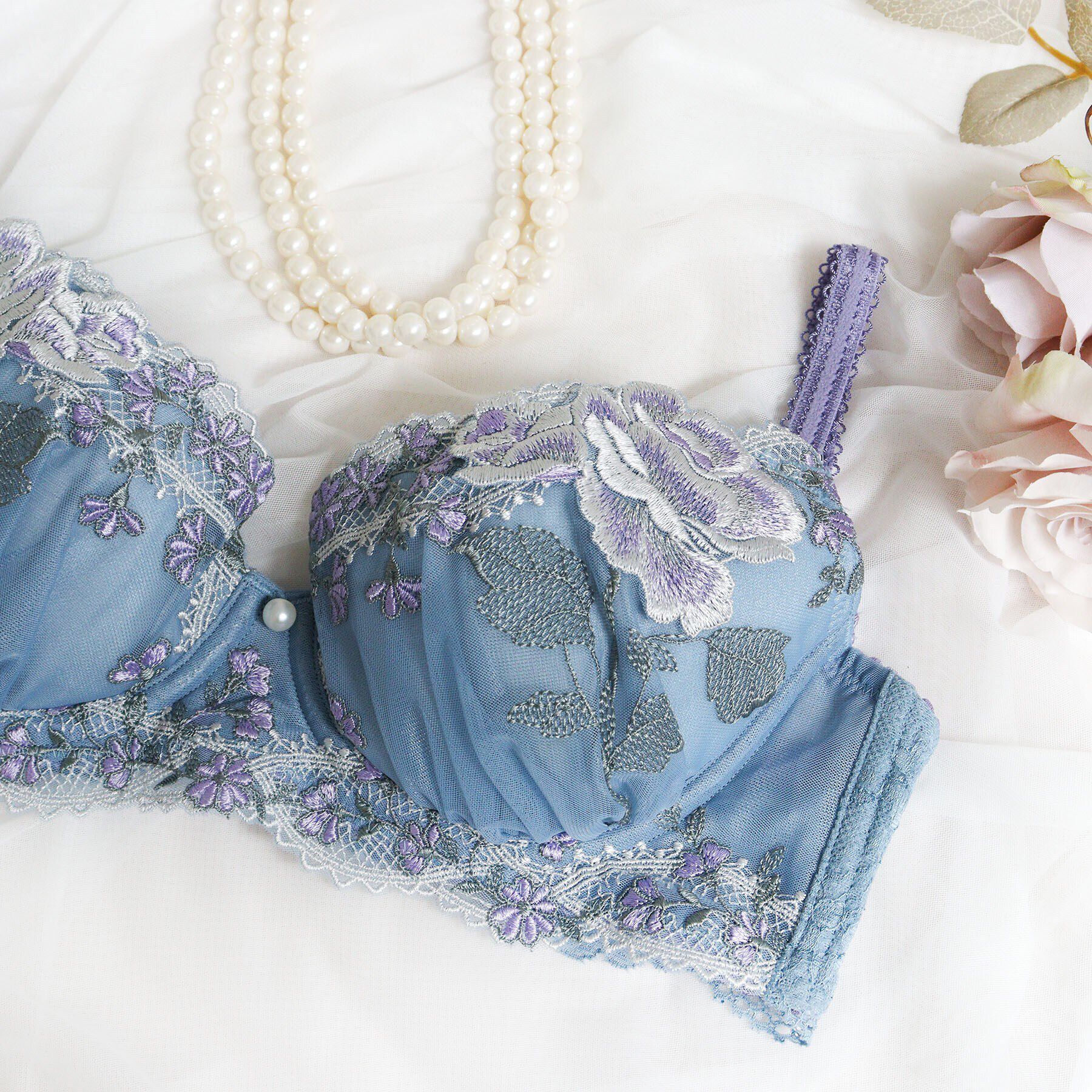 Risa Magli「フロリーナ ブラジャー（E-F）＜N Make Type＞」|インナー|