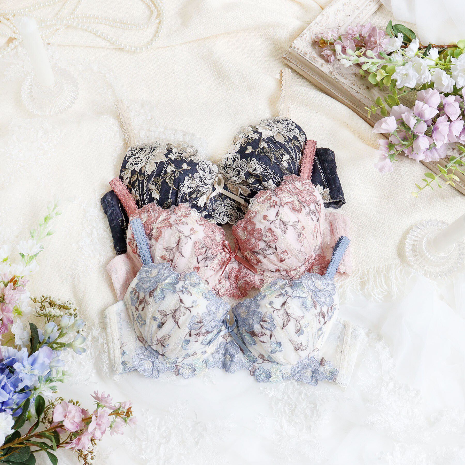 Risa Magli「クラシーナ ブラジャー（B-D）＜N Make Type＞」|インナー|