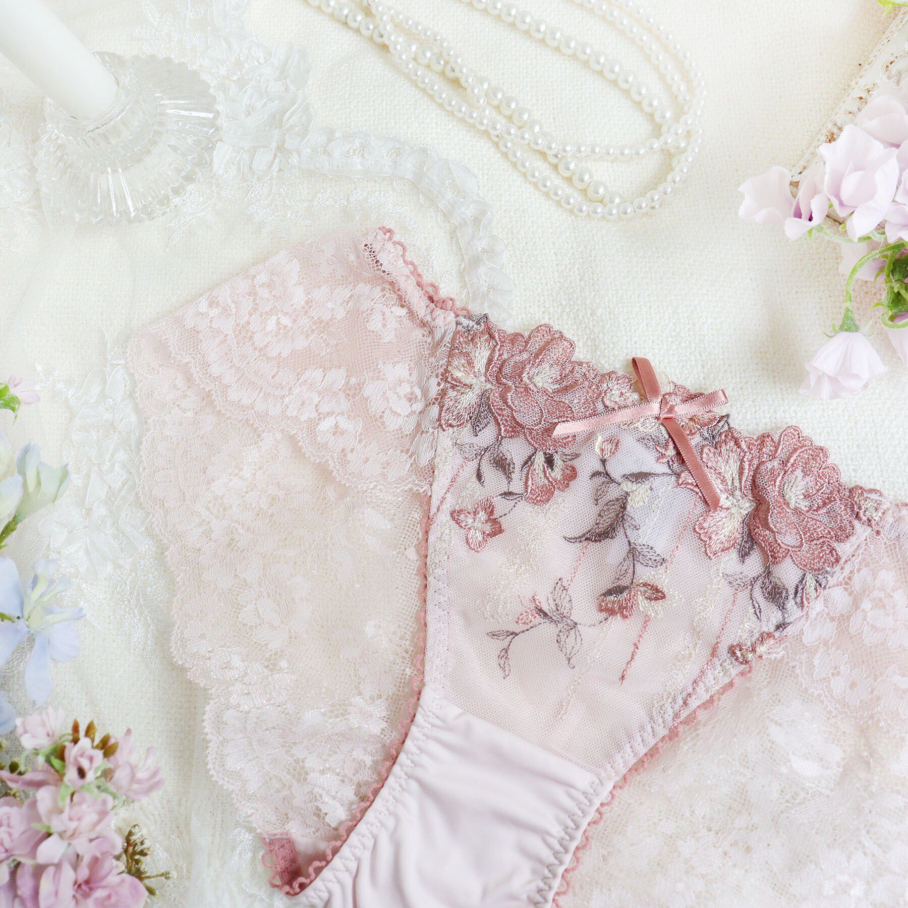 Risa Magli「クラシーナ レースショーツ」|インナー|