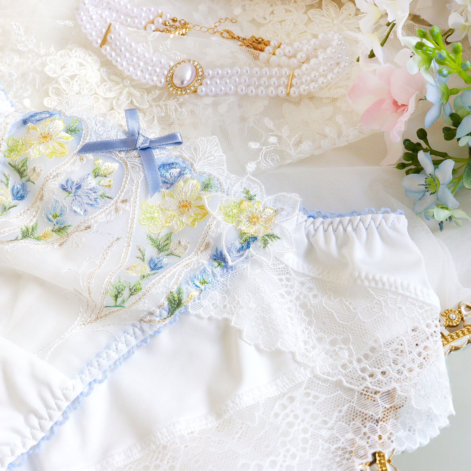 Risa Magli「フロリタ ノーマルショーツ」|インナー|