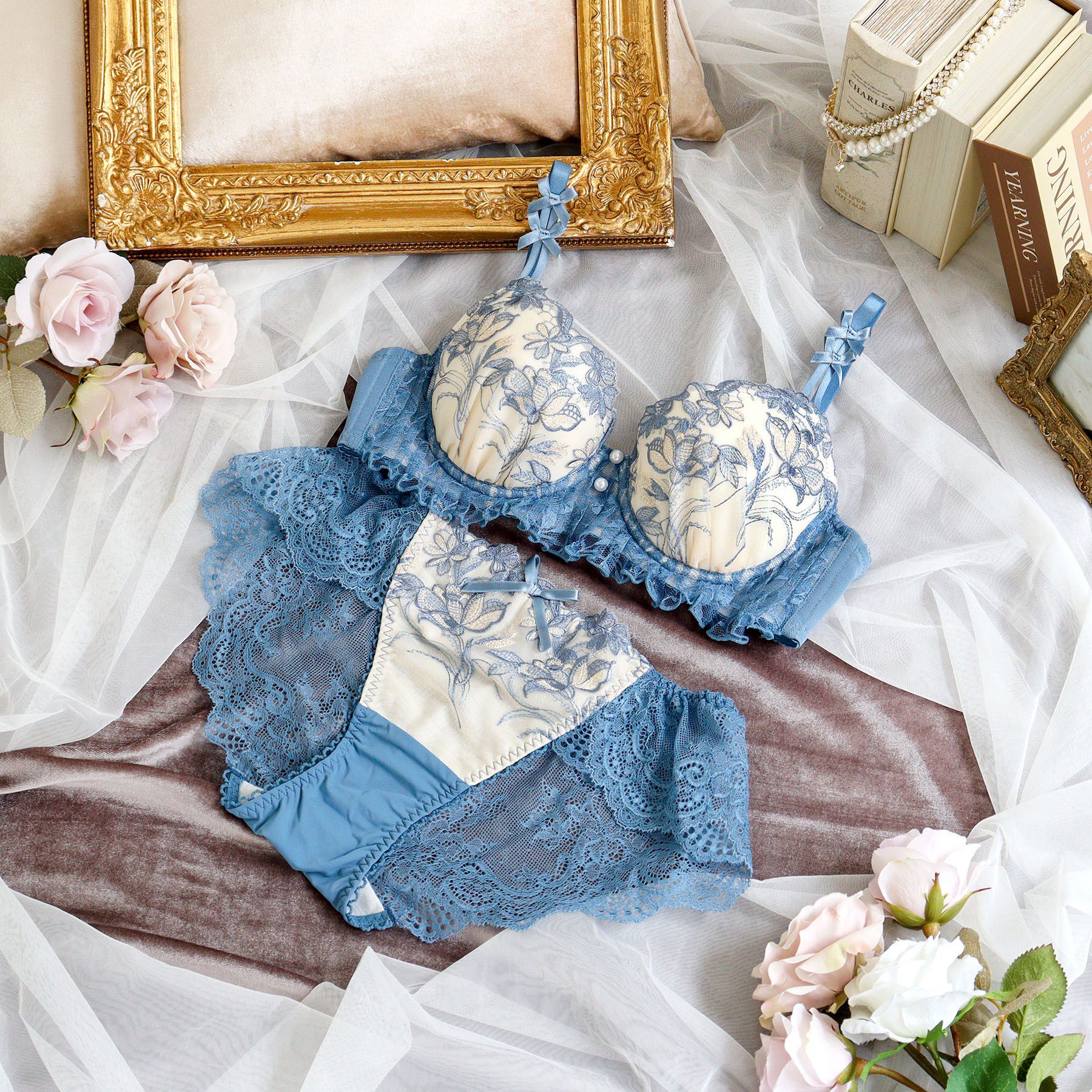 Risa Magli「リアナ ブラジャー　（B-D）　＜サイドシェイプ＞」|インナー|