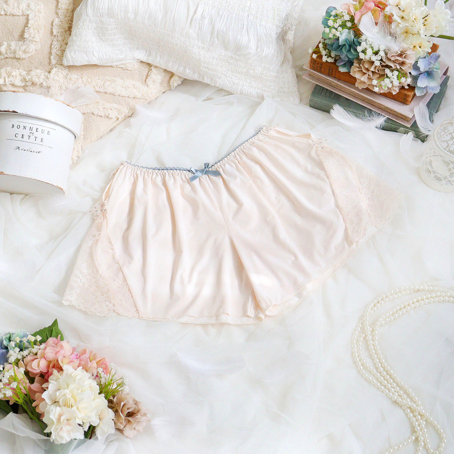 Risa Magli「エリアン タップパンツ」|インナー|クリーム(054)