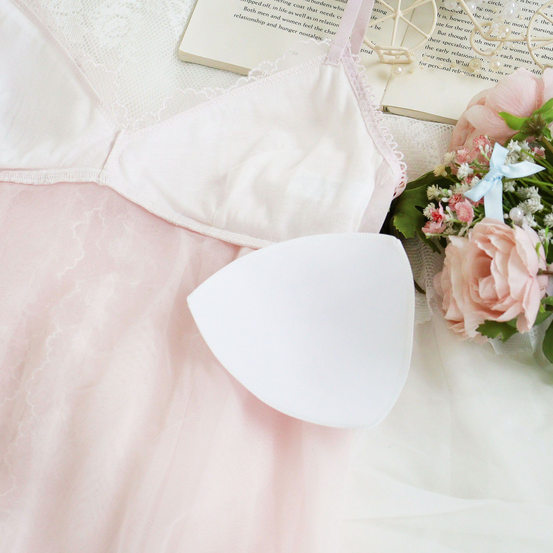 Risa Magli「フリート カップ付スリップ」|キャミソール|