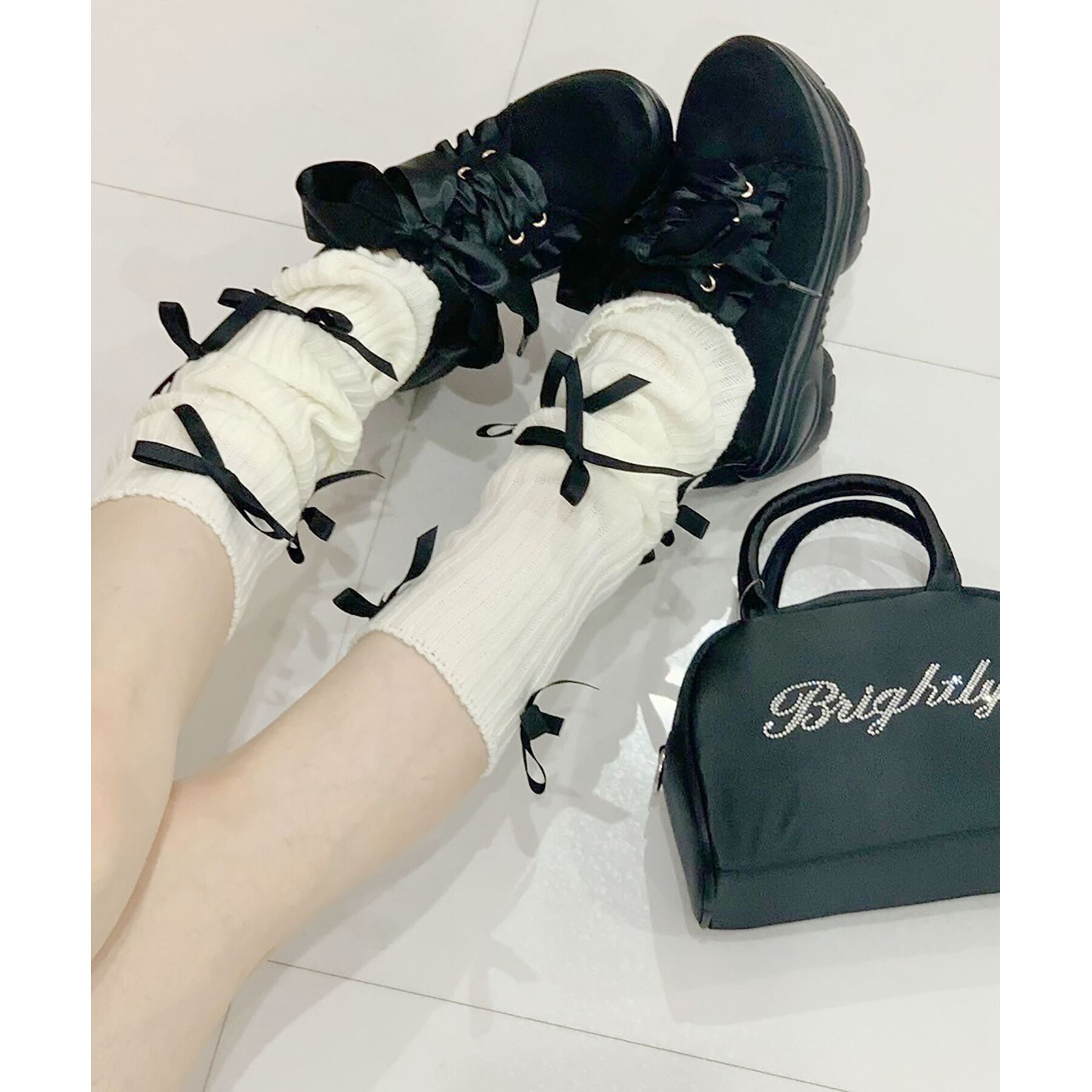 csT&P「厚底フリルスニーカー」|スニーカー|