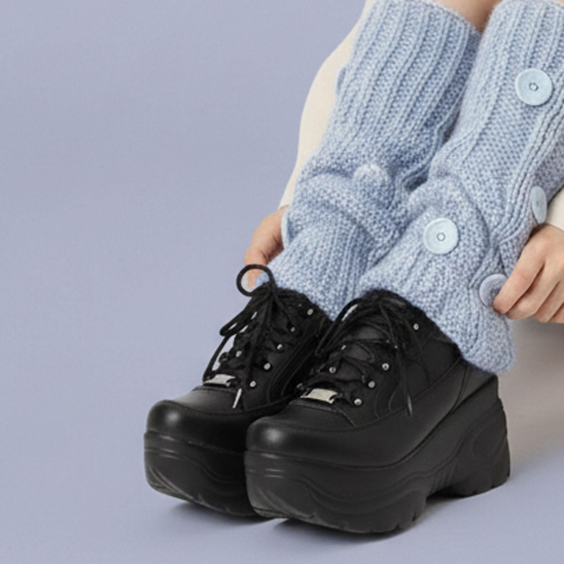 csT&P「＼脱ぎ履きしやすい／ファスナー付厚底スニーカー」|スニーカー|