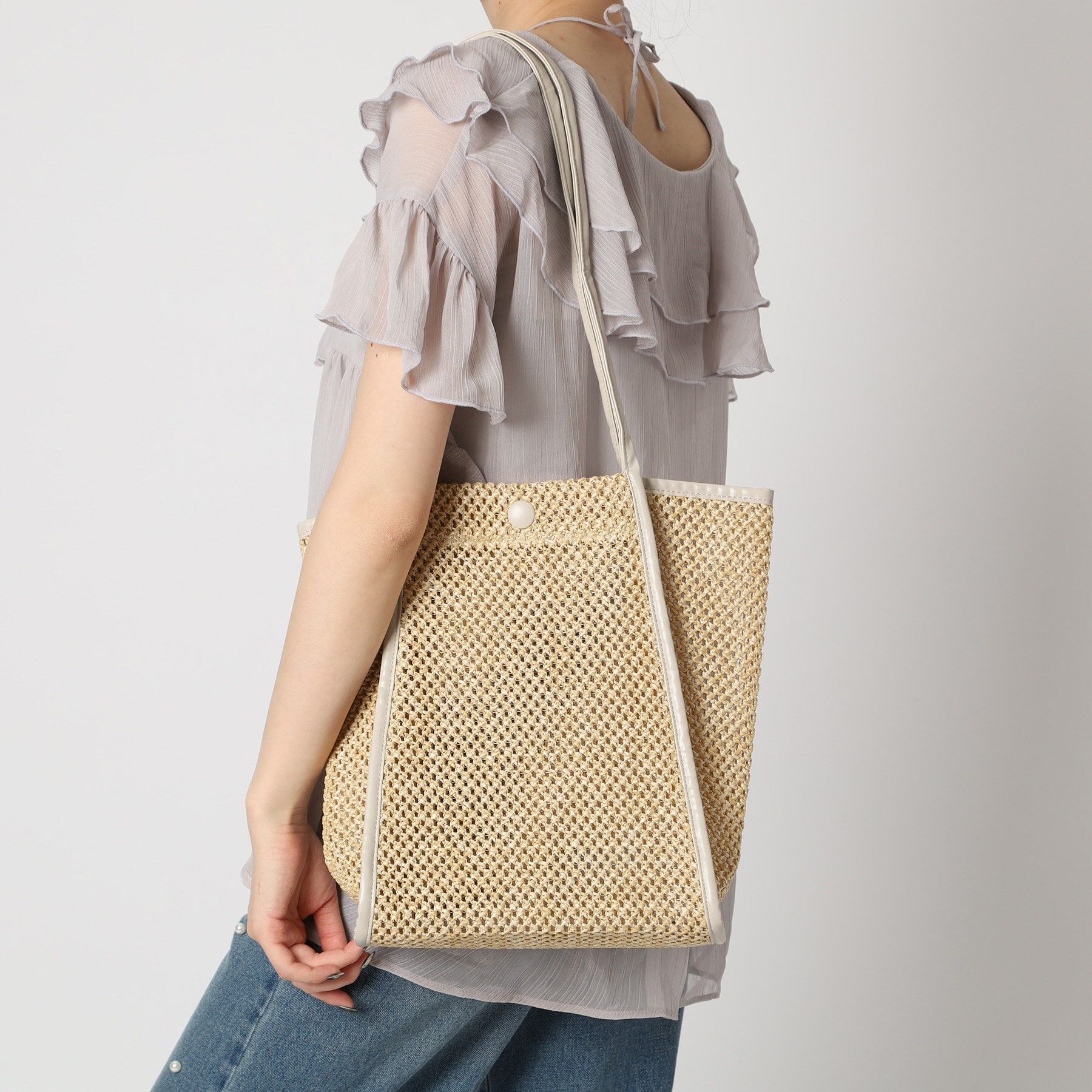 Ober Tashe「雑材トートバッグ」|トートバッグ|