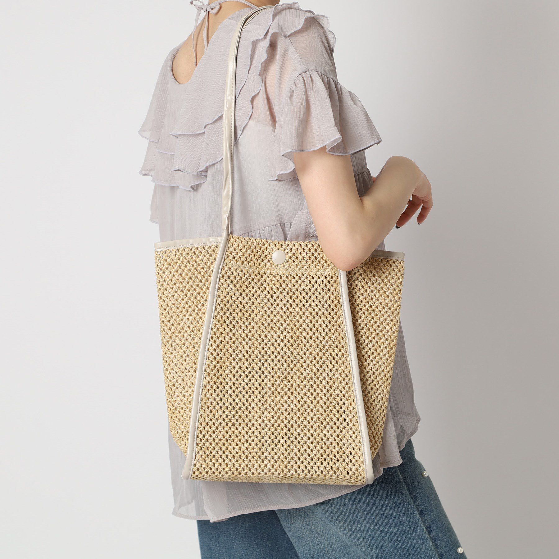 Ober Tashe「雑材トートバッグ」|トートバッグ|