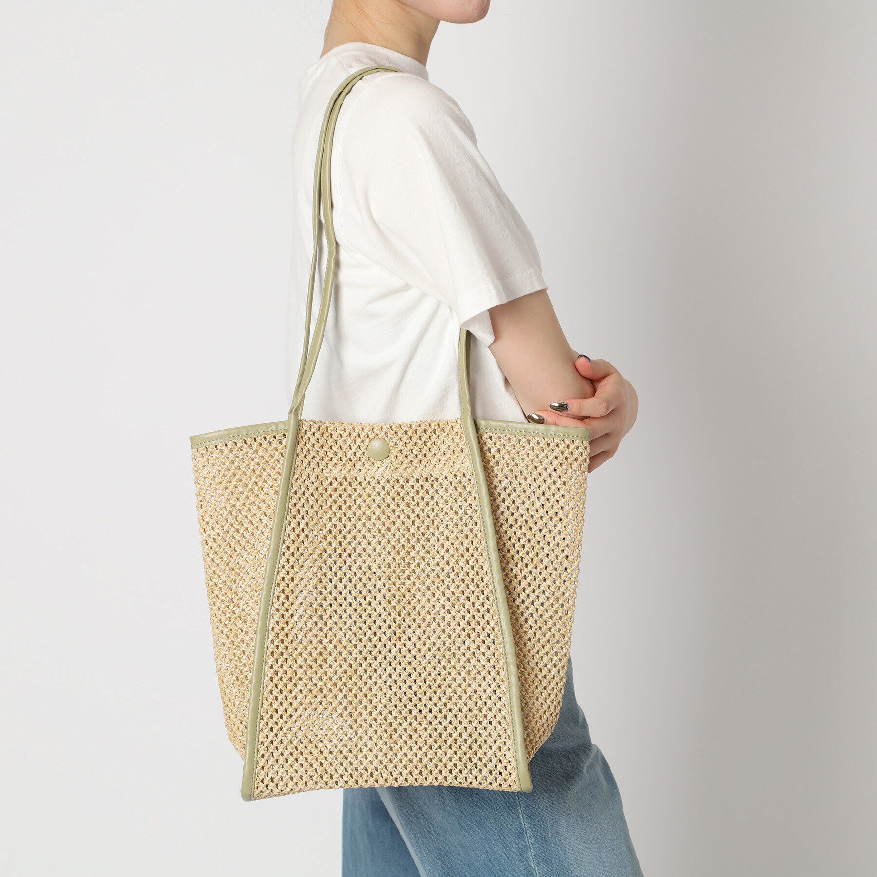 Ober Tashe「雑材トートバッグ」|トートバッグ|